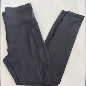 Black “Body by the Camp” activewear leggings